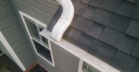 gutters with leaf guard